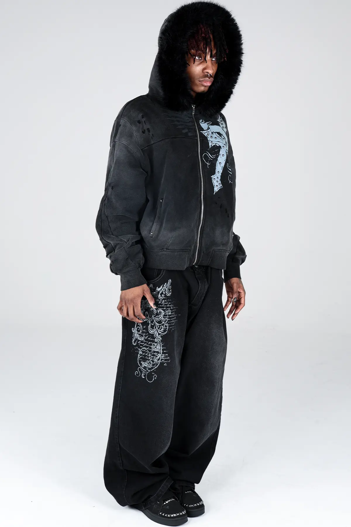 Shatter Zip Hoodie - Image 4