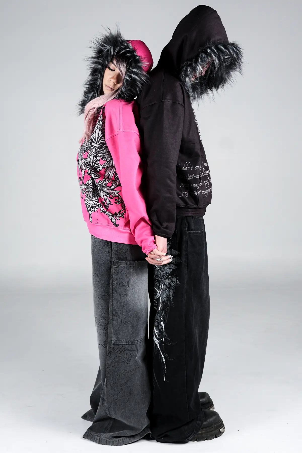 Whisper Zip Hoodie (Pink) - Image 5